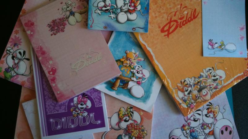 On se souvient tous de ces papiers à lettres Diddl !