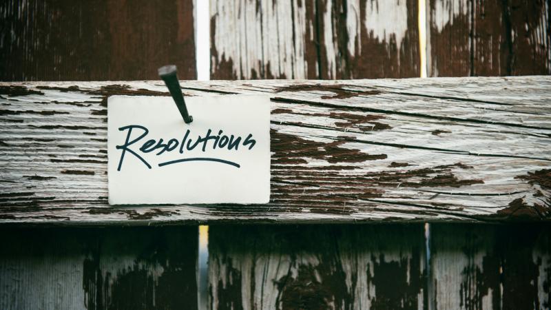 Avez-vous pris des résolutions, cette année ?