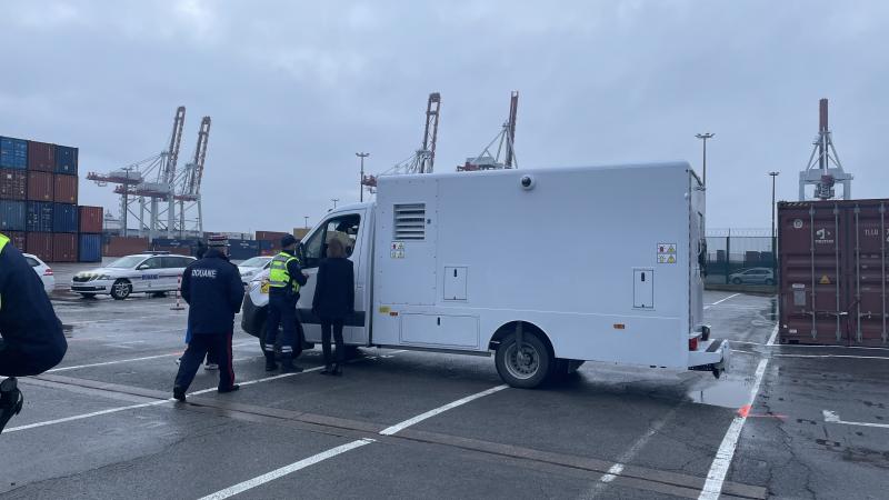 Deux scanners seront déployés au port de Dunkerque cette année 2026.
