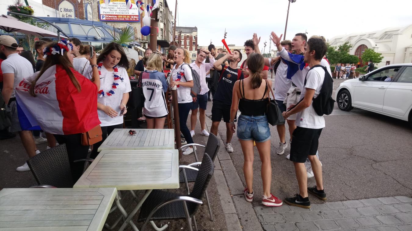 bethune bruay bully arras lens l artois fete la victoire des bleus videos et photos