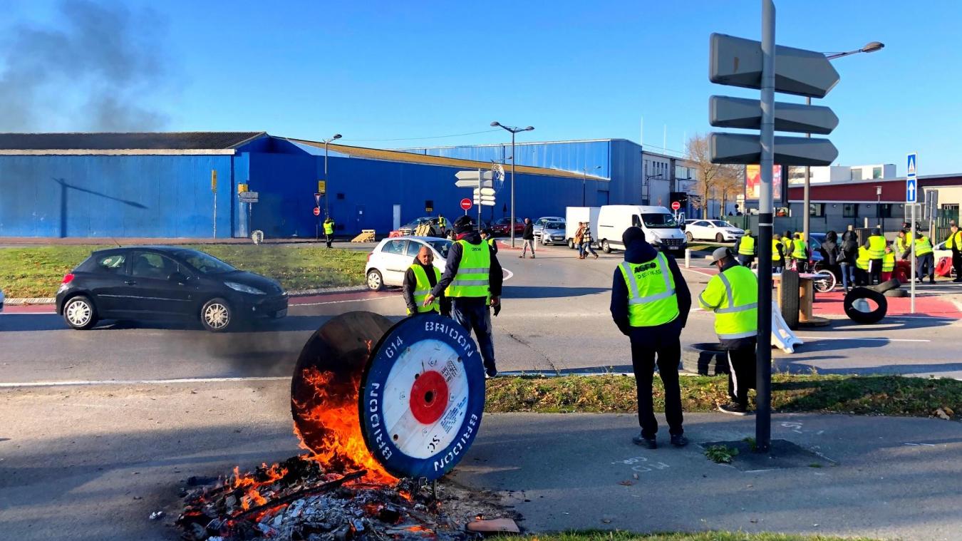 Mobilisation Boulogne Sur Mer Les Gilets Jaunes Bloquent