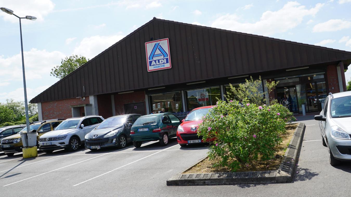 Les travaux d’Aldi vont commencer Les travaux d’Aldi vont commencer