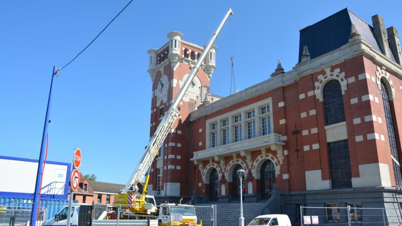 Bruay La Buissiere Le Chantier De La Mairie Reprend