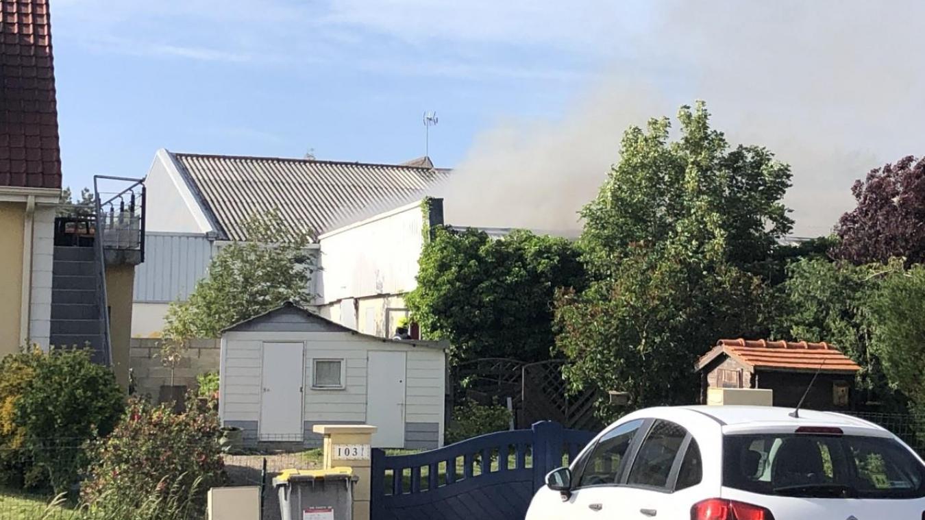 Debut D Incendie A L Ancien Ed De Berck Sur Mer