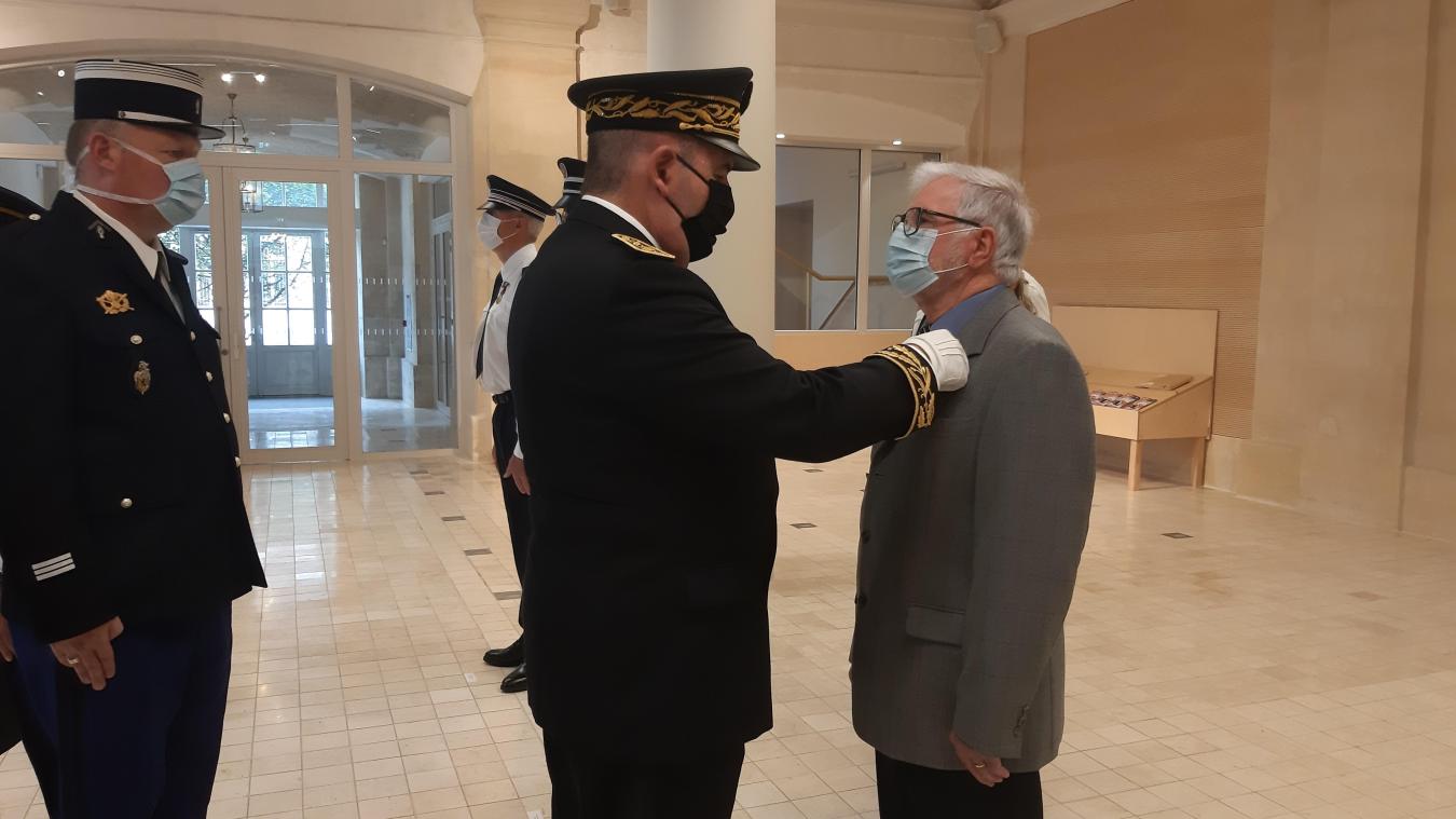 SaintOmer Yves Bailleul, ancien gendarme et médaillé