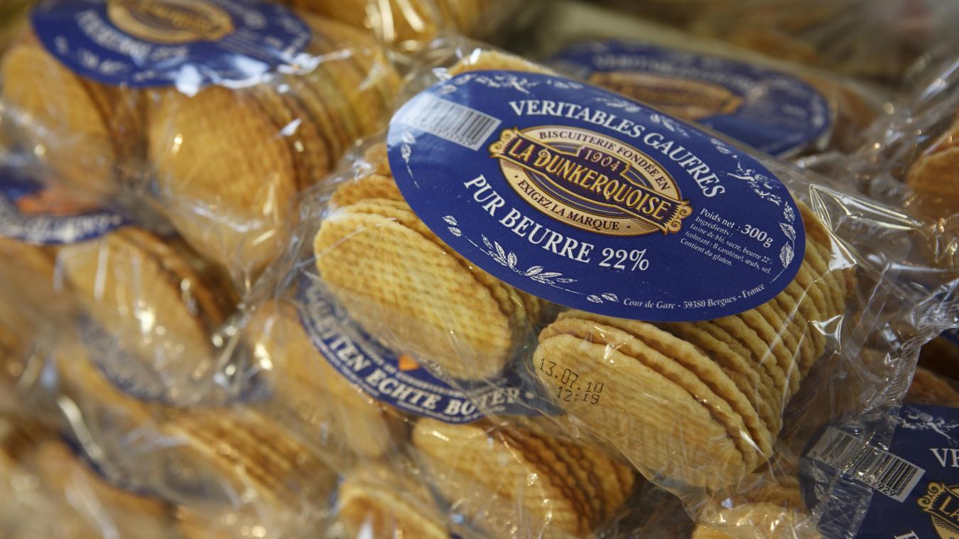 La Véritable Gaufre Flamande La Dunkerquoise Cadeau 6 : un panier de gourmandises La Dunkerquoise à Bergues - Le