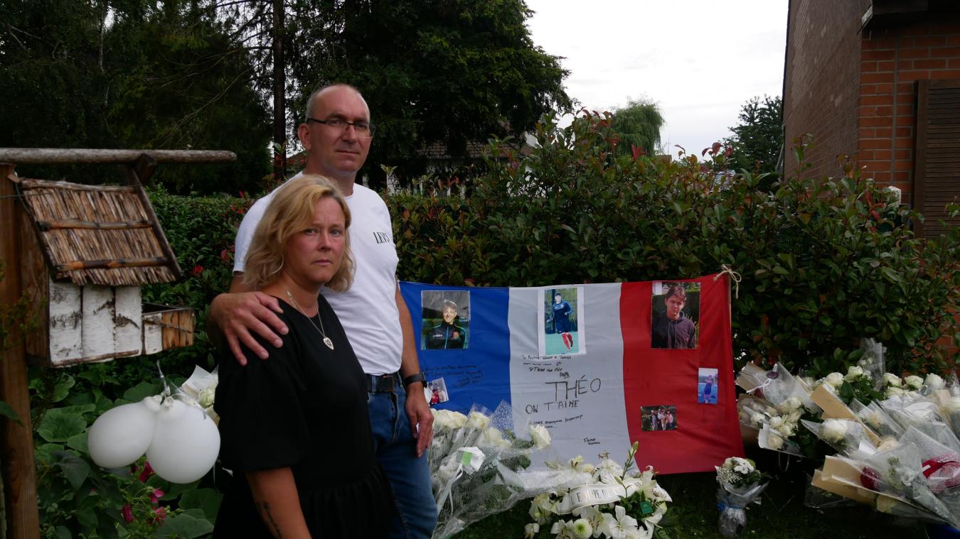 Daniel et Delphine Silvert ont été très touchés par l’hommage rendu à leur fils.