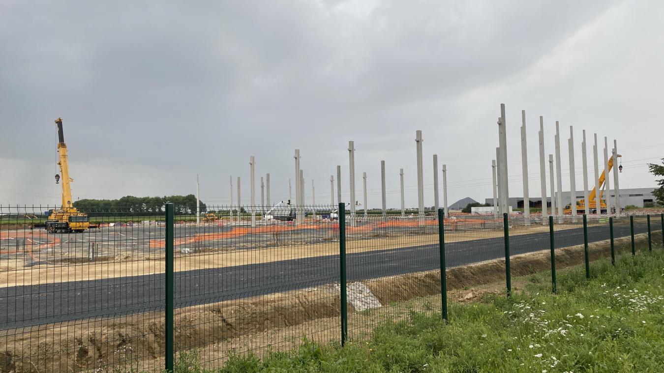 Harnes une plateforme logistique de près de 21000m² arrive