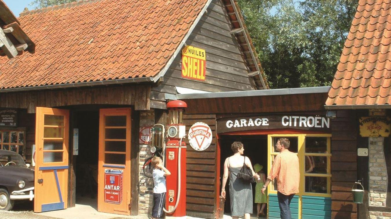 Le garage.