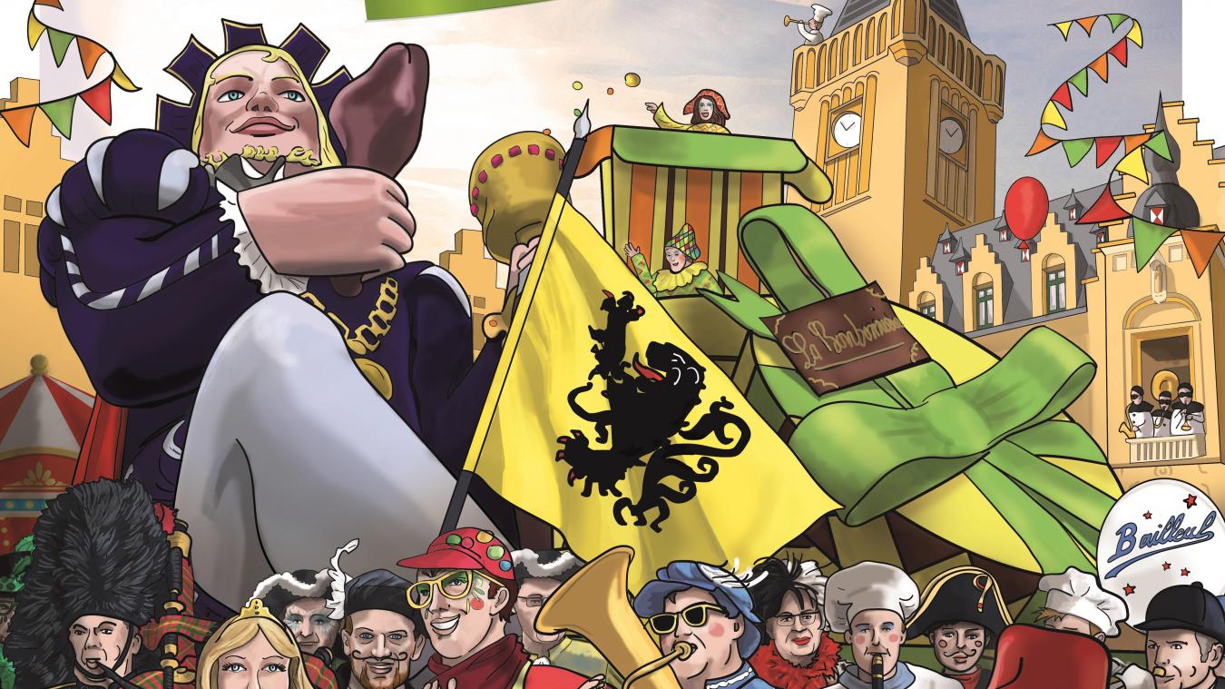 Carnaval de Bailleul le concours d’affiche pour l’édition 2024 est lancé