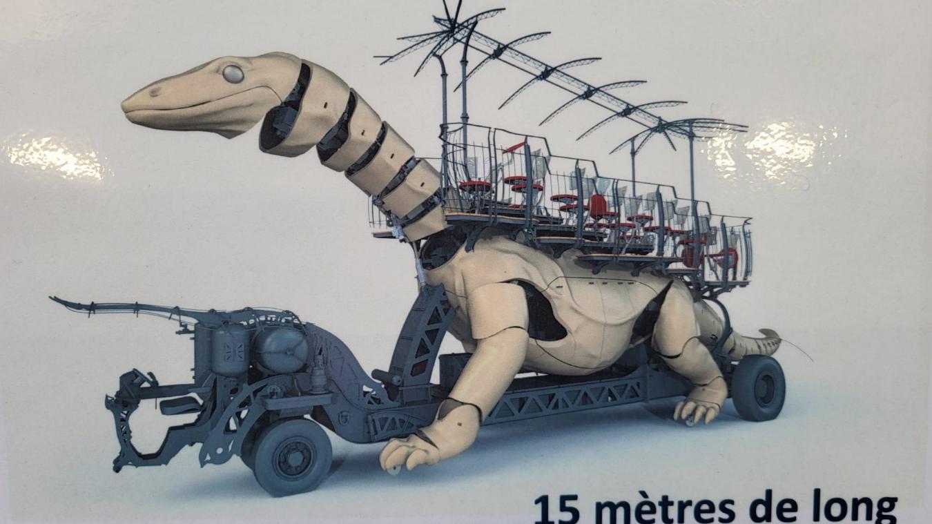 Voici à quoi devrait ressembler le Varan de Calais.