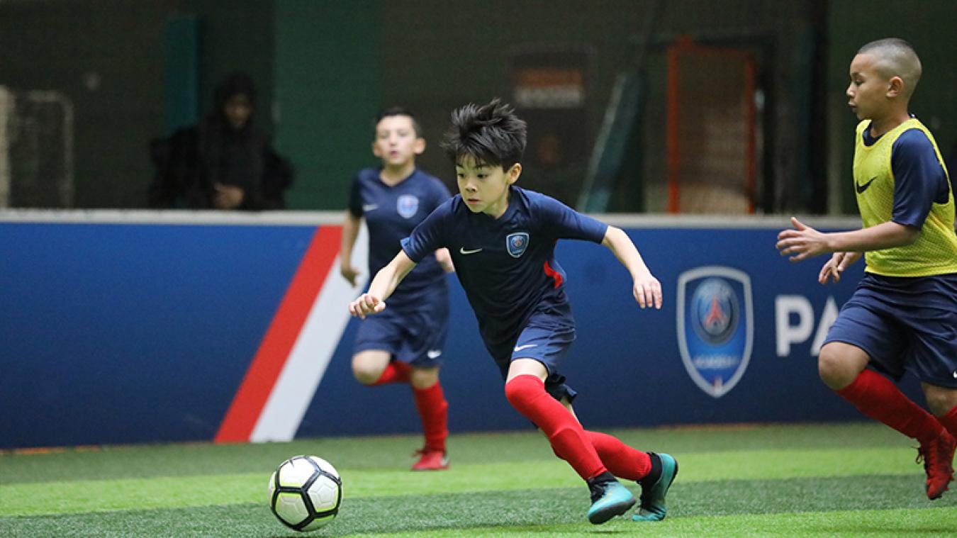 UrbanSoccer Lille accueille les stages PSG Academy.