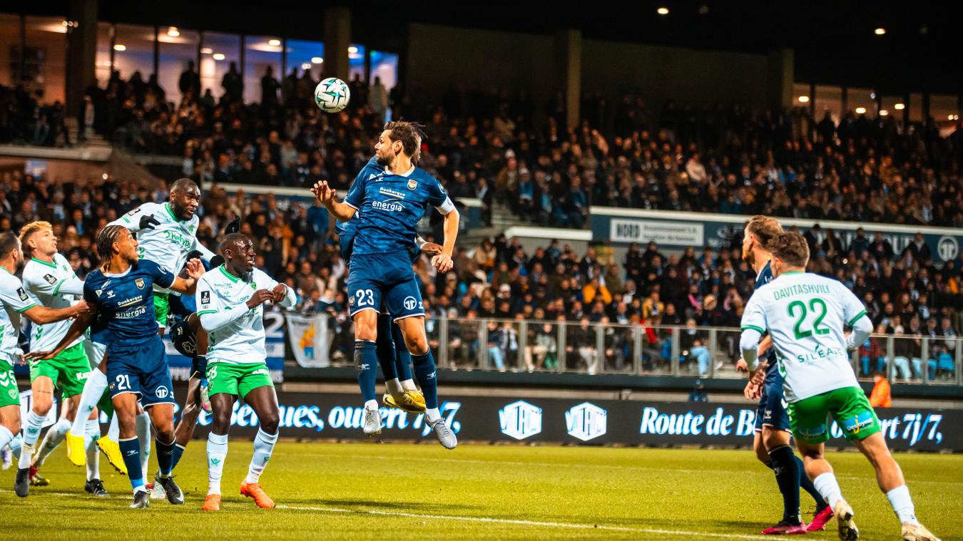Fanion USL Dunkerque - Wimpel - Pennant Football - Club Français