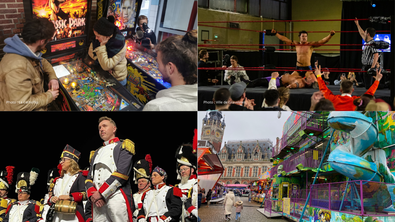 Pas envie de vous ennuyer ce week-end ? Rendez-vous dans le Nord-Pas-de-Calais !
