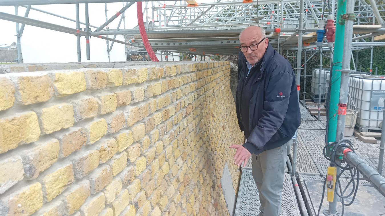 PHOTOS. Bergues : où en est-on sur le chantier de restauration de la vanne 12 ?