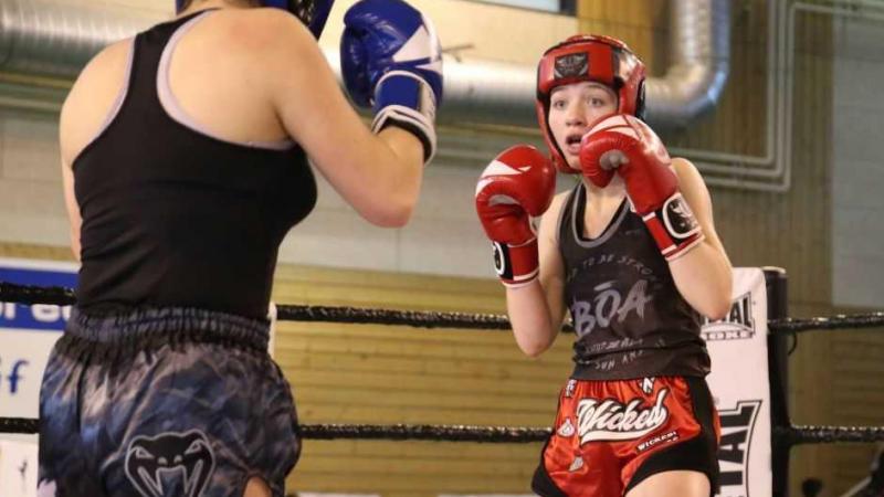 Beutin Louise Caron Sacree Championne De France De Kick Boxing