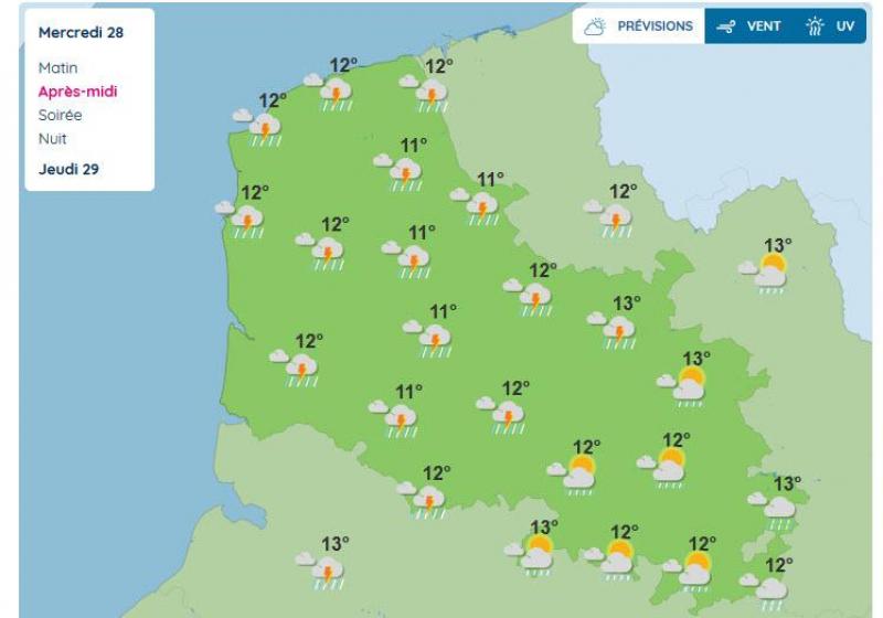 Meteo Le Pas De Calais Place En Vigilance Orange Pluie Et Inondation