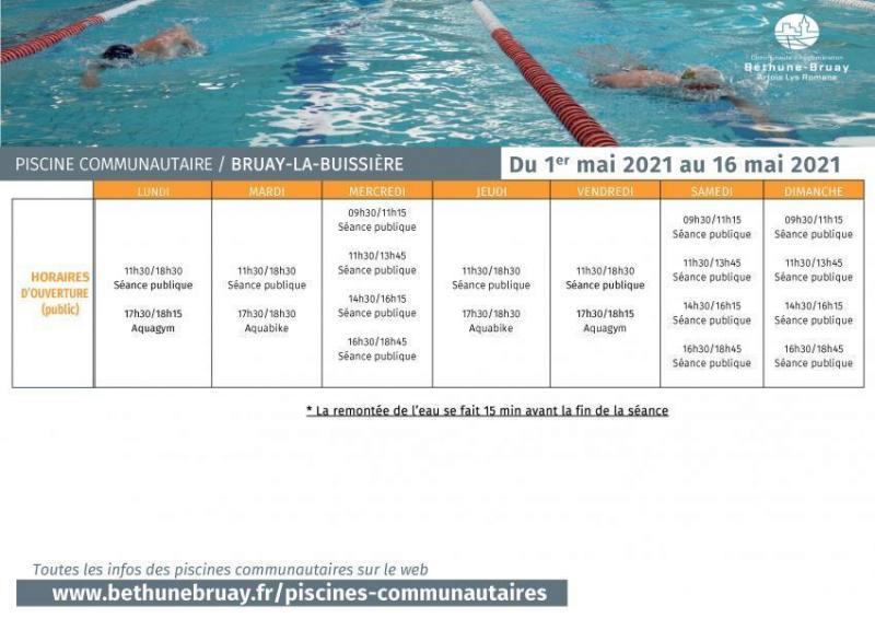 bruay la buissiere la piscine roger salengro rouvre ce samedi 1er mai