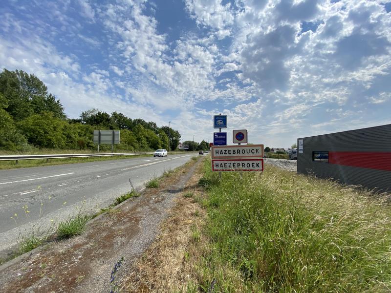 Hazebrouck l’avenue de SaintOmer en chantier de mijuin à septembre