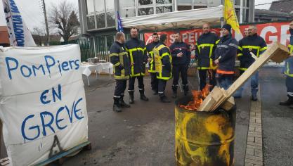 Lens: Grève des pompiers: le mouvement va se durcir