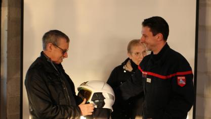 Auchel : le lieutenant Richard Wagon passera capitaine