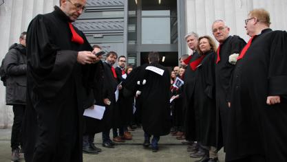 Une rentrée judiciaire sous tension au tribunal de Béthune
