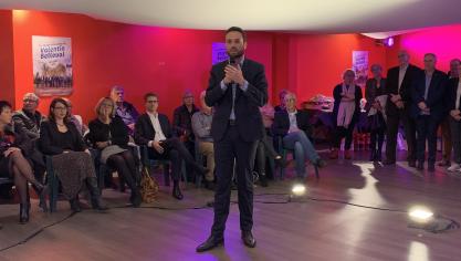 Municipales: Valentin Belleval court 5 km pour présenter son programme