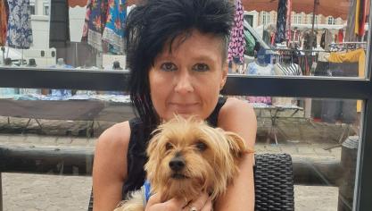 La chienne Luna sauve la vie de sa maîtresse