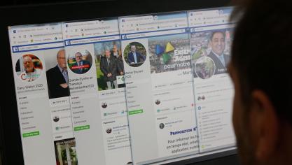 Municipales à Grande-Synthe : la campagne électorale sur Facebook