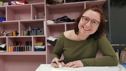 Mimine ouvre les portes de son atelier Rubrouck