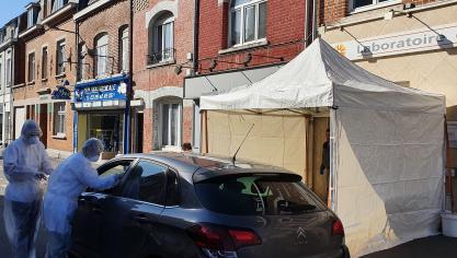 Des tests de dépistage en drive à Estaires