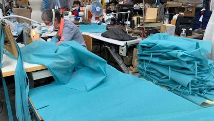 Après les masques, Lener passe aux blouses
