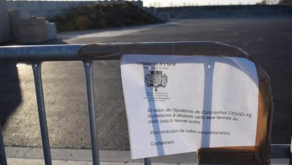 Uxem: plateforme à déchets verts fermée, mais pas respectée