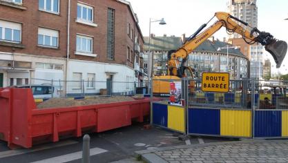 Dunkerque : déviation maintenue jusqu'à la fin de semaine place du Minck
