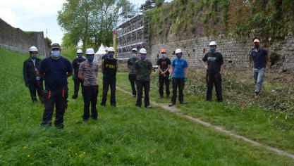 Montreuil: une nouvelle restauration aux portes de la citadelle