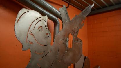 Zuydcoote : une sculpture pour les 80 ans de l'Opération Dynamo