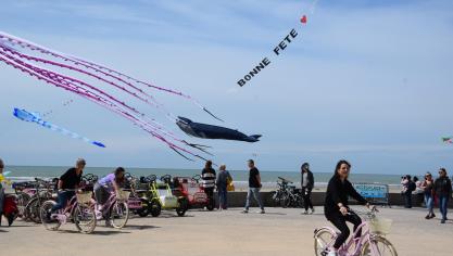 À Berck, la fête des mères, ça se dit... avec des cerfs-volants