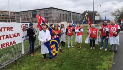 Arras : journée de mobilisation pour les soignants