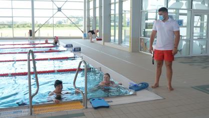 Aire-sur-la-Lys: Nager est de nouveau possible