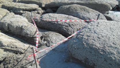 Objets suspects à la Pointe de la Crèche : ce n'étaient pas des obus !