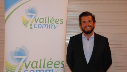 Matthieu Demoncheaux élu président de 7 Vallées comm