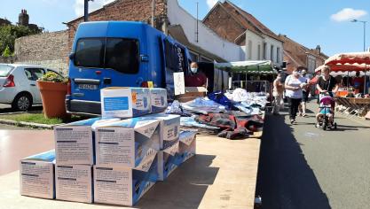 Auchel: Pas d'obligation du port du masque sur la ville