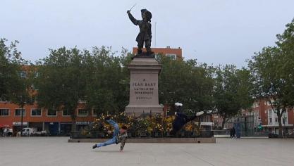 Dunkerque : deux danseurs choisissent la ville comme terrain de jeu