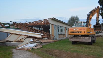 Wormhout : l'école du bocage a été détruite laissant place à près de 300 m² d'espace libre