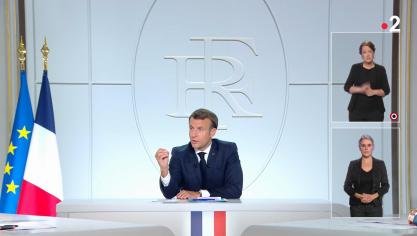 Macron annonce que des couvre-feux vont être instaurés
