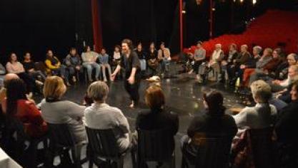 Un spectacle sur la motricité à Bailleul