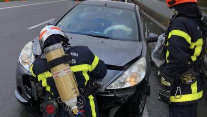 Aquaplaning sur l'A16 à hauteur de Wimille