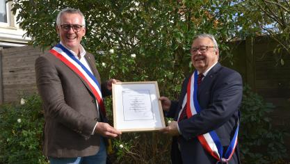 Christian Baly nommé maire honoraire de Saint-Martin-Boulogne