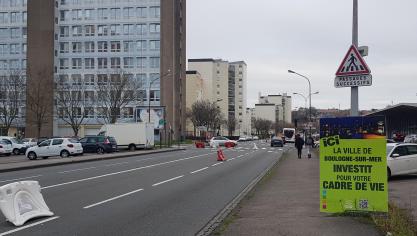 Le bd Voltaire en chantier pour quatre semaines, deux déviations en place