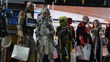 Boulogne-sur-Mer: les personnages de Star Wars et la Reine des neiges en centre-ville